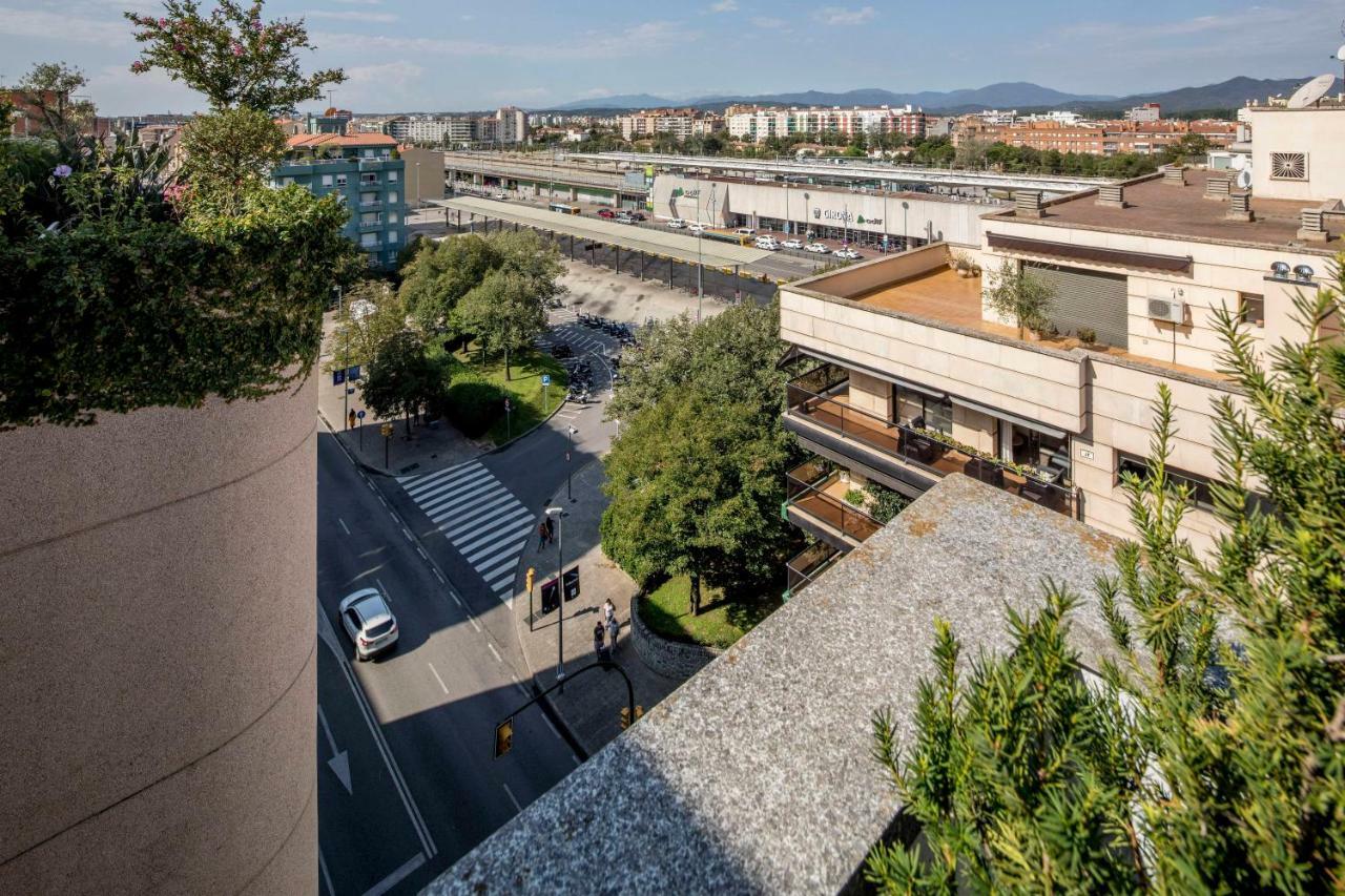 Atico Con Gran Terraza En El Corazon De Girona Apartment Exterior foto